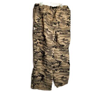 Gander Mountain Guide Series Mens XL Camo Convertible Zip Off Cargo Pants Nylon